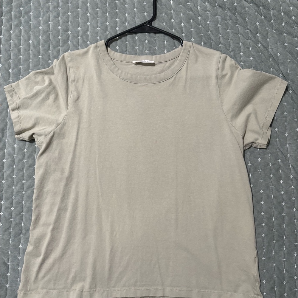 Cotton On Light Sage Short Sleeve Tee